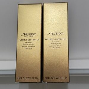 Brand new Shiseido future solution cleansers